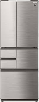 Amazon | シャープ 冷蔵庫 幅68.5cm 502L フレンチドア SJ-SF50M-S